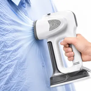Vacuum Steamer for Clothes, FutureNest 3500Pa Strong Suction Garment Steamer 3 in 1 Handheld Travel Steamer & Iron Clothes, 25s Rapid Preheating, 340ML Large Water Tank