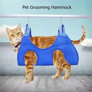 Hot-selling pet cleaning beauty hammock cat puppy bathing nail trimming auxiliary tools pet supplies