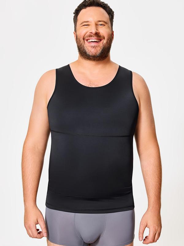 Compression Vest  Body Shaper Tank Tops Workout Undershirts Body Shaper Crew Neck Shapewear Tanks Top Compression Shirt