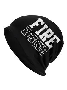 1 Piece Hat Fire Rescue Fireman Thin Caps For Men Women Skullies Beanies Ski Caps Soft Bonnet Hats Sports Hat Sports Outdoor Hats
