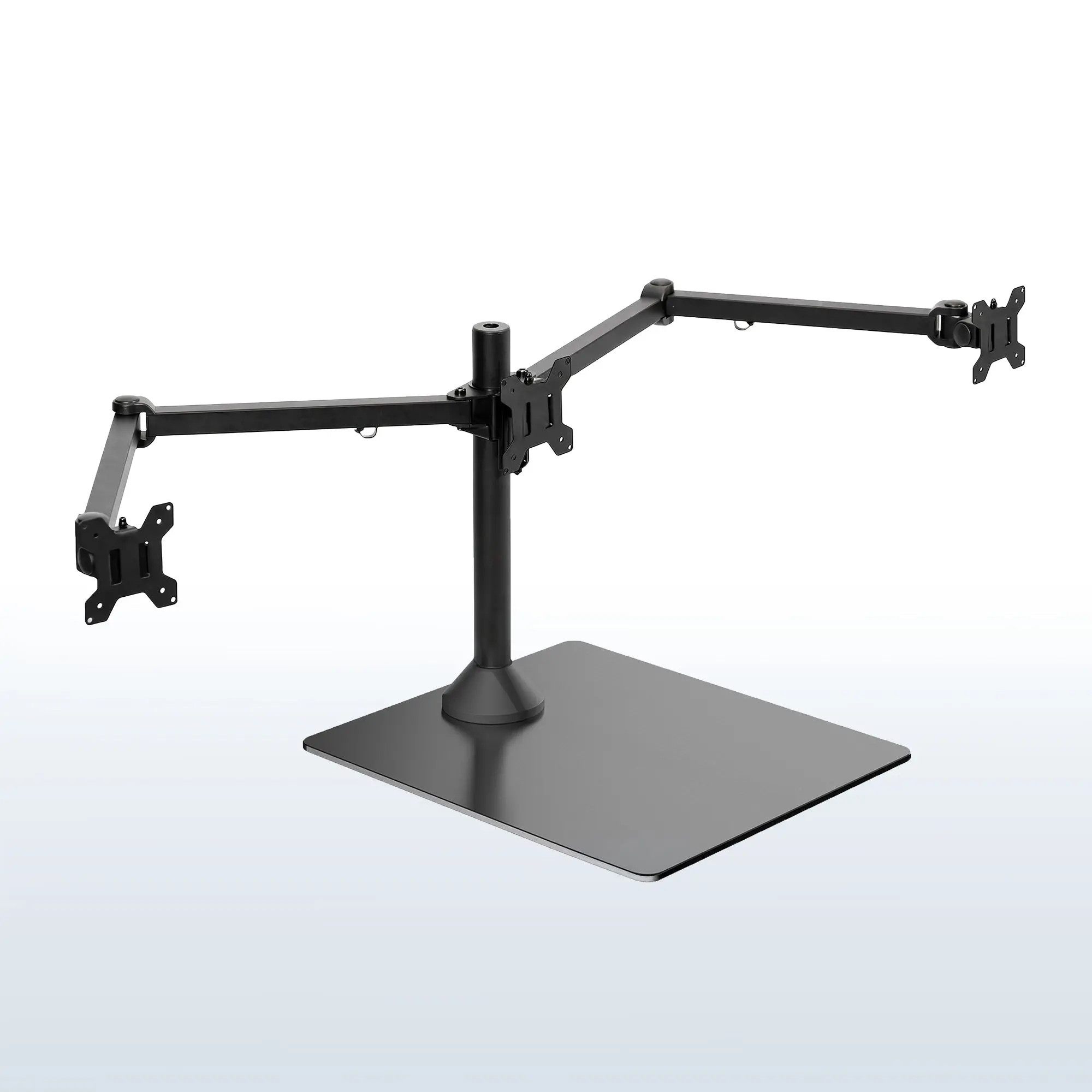 Triple Monitor Desk Stand for Multi-Monitor Setup Platforms & Stands, Supporting 13"-32" Screens, Triple Monitor Support