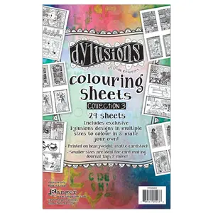 Dylusions Colouring Sheets Collection 3