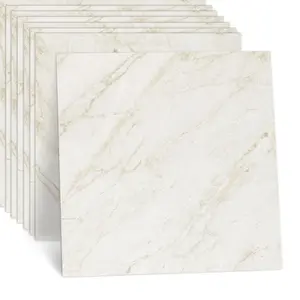 Jeedeson 18x18in Anti-Bacterial PVC Floor - for Living Room Hotel and Hospital 24pcs/box self adhesive tile