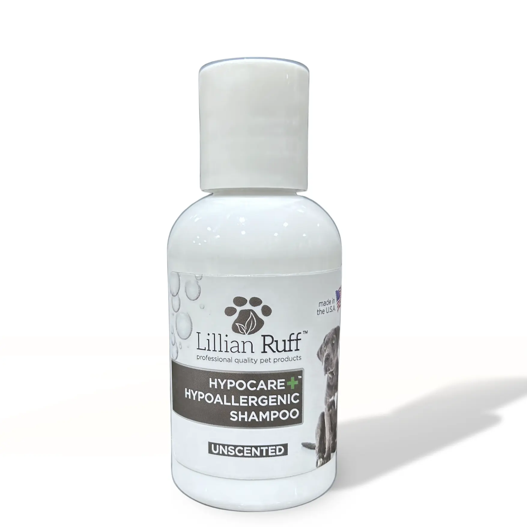 Lillian Ruff HypoCare+ Hypoallergenic Shampoo for Dogs - Clinically Tested, Made in USA (2 oz)​