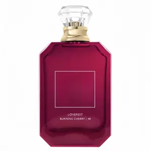 Lovefest Burning Cherry 48 Cherries, berries, warm notes: sweet and tart black cherry with a hint of smoky warmth—a passionate, alluring fruity aroma.