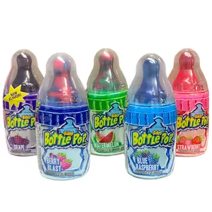 Topps Baby Bottle Pop 1.1oz Pack of 5 Snack Candy Sweet Candies