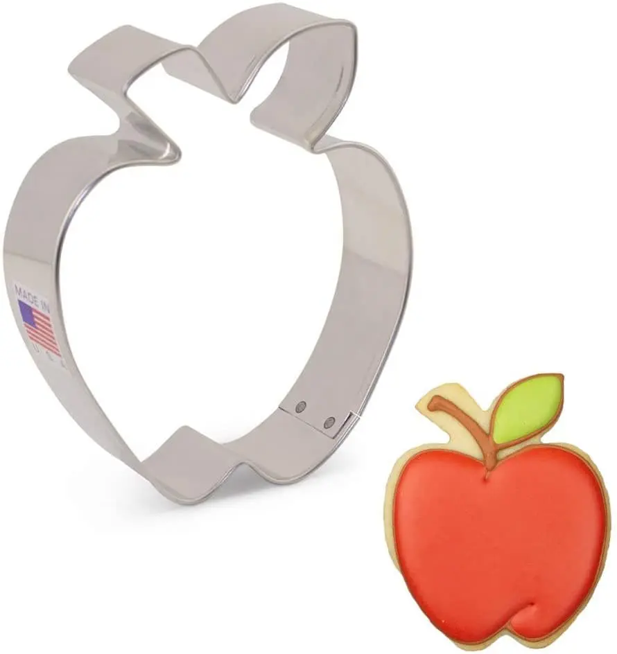 Apple Cookie Cutter 3 1/2"
