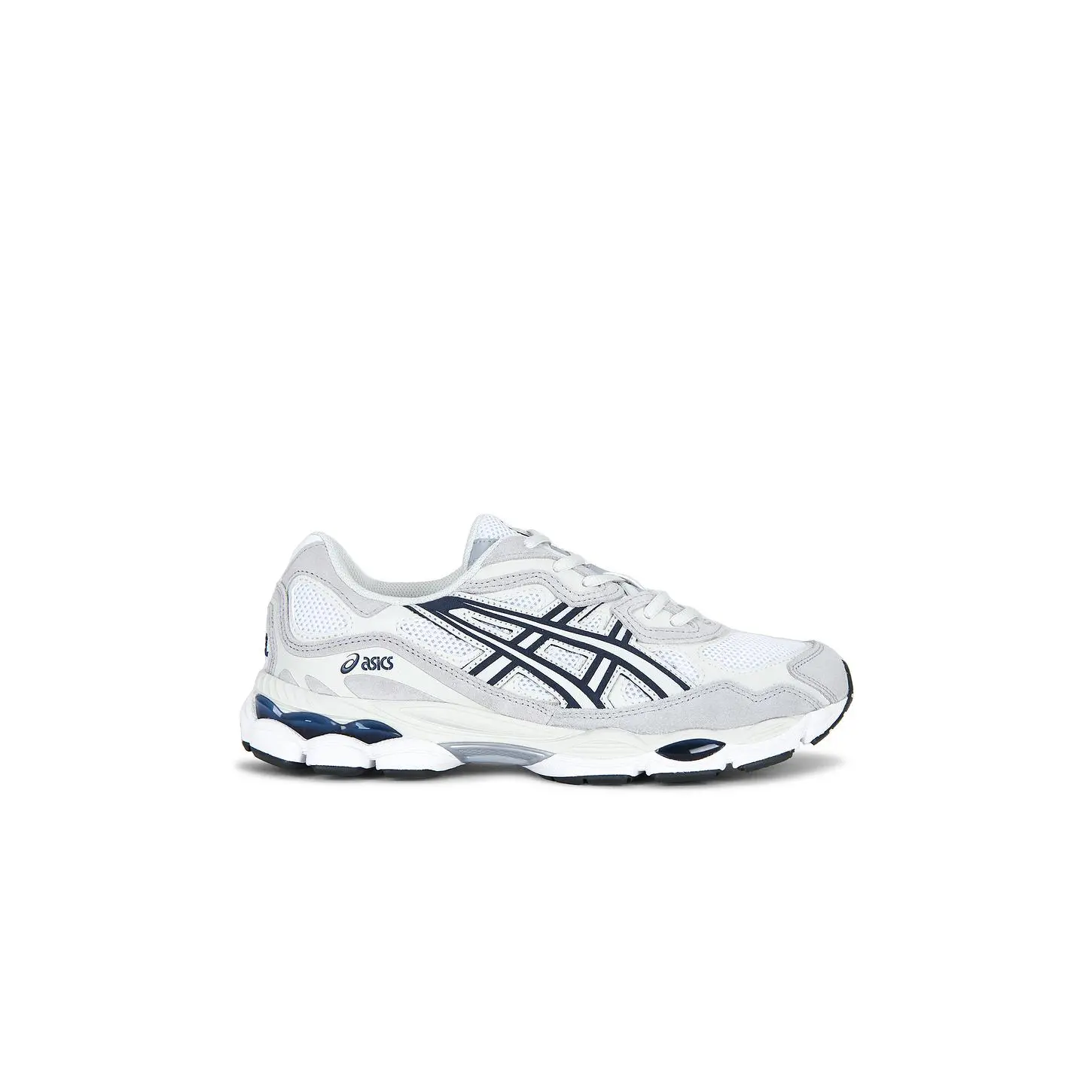 Asics Gel-NYC Sneaker in White & Midnight