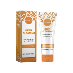 EELHOE Deep Cleaning Exfoliating Whitening Gel, Deep Cleansing Brightening & Smoothing, Niacinamide Gentle Exfoliating Whitening Body Gel