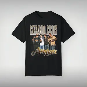 2024 Aventura Tour, Cerrando Ciclos, Concert T-shirt , Bachata Unisex Garment-Dyed T-shirt, Concert Outfit, Aventura Tour Dates