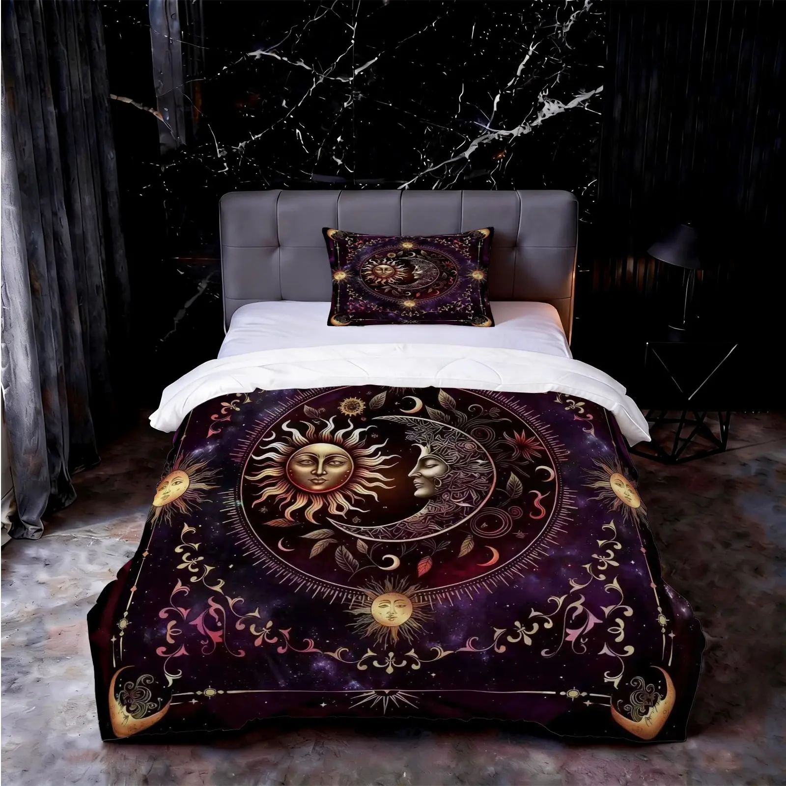 Romantic Rose Love Comforter Set, 2/3 Pieces, Valentine's Day Style Quilt, Soft Microfiber Fabric, Without Pillow Inserts, Suitable for Bedroom and Dorm Decoration, Ideal Romantic and Couple Gift Option