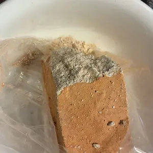 BARROLGA Tabique Clay Caolin with Caolin Coco Inside Made in Mexico 4 Inch Long 280 Grams Weight Authentic Mexican Craft