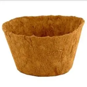 12" Coconut Fiber Pot Liner for Planters - Eco-Friendly & Biodegradable - Perfect for Indoor & Outdoor Gardening
