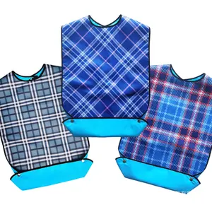 New Adult Bib Saliva Towel for Elderly, Waterproof Apron for Eating, Nursing Use, Durable & Comfortable Design