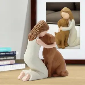 Dog Memorial Ornament – Angel Dog Figurine, Heartfelt Gift for Dog Lovers, Pet Remembrance Keepsake, Cherished Dog Tribute, Sports Event Souvenir, Home Décor, Tabletop Display, Thoughtful Present for Dog Owners