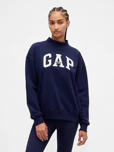 Heavyweight French Terry Oversized Mockneck Sweatshirt