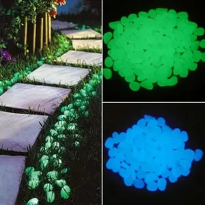 Glow In The Dark Garden Pebbles - Outdoor Decorative Stones