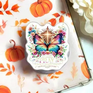 Motherhood Phone Grip, Cute Mom Life Aesthetic Magnetic Kickstand Holder, Sweet Gift for Moms