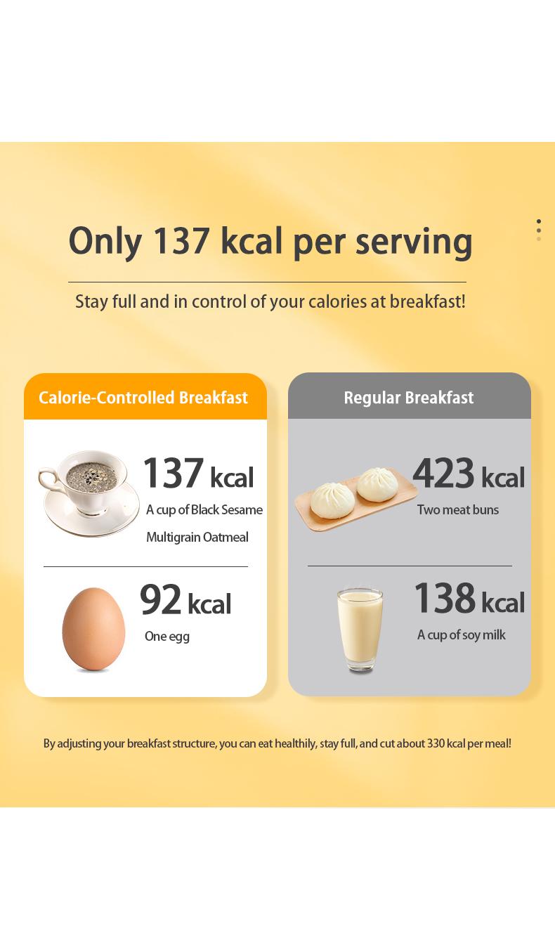 Black Sesame Grain Oatmeal