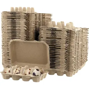 70 Pack 12 Count Quail Egg Cartons Egg Storage Containers Holder Bulk 9 X 5 X 2 Inches For Home Kitchen Refrigerator Farmhouse
