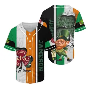 Jameson Irish St. Patrick's Day Baseball Jersey Jersey Shirt, Trending Jerseys, Cosplay Jersey, Jersey, Jerseys Top, Gift For Him, Gift For Her, Jerseys Lover.