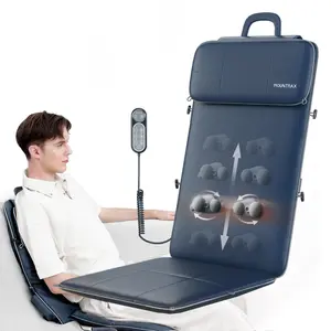 Mountrax Back Massager for Chair, Full Back Massager for Pain Relief Deep Tissue, Massage Chair Pad with Soft S-Curve Design, Versatile Portable Massage Seat Cushion, Chair Massager Gift for Men Women