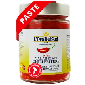 L'Oro Del Sud, Calabrian Chili Pepper Paste, 10.9 oz (310 g)
