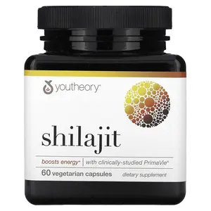 Youtheory Shilajit, 60 Vegetarian Capsules