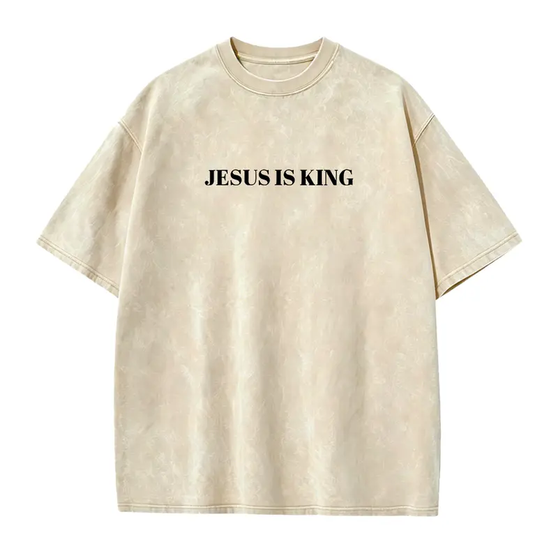 Jesus is King Shirt, Jesus Shirt, Jesus t shirt, Jesus Merch, Christian Streetwear, Mens Christian Shirt, Faith Shirt Casual Menswear Build Your Tee