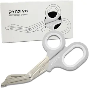 "7.5” Heavy Duty Trauma Shears for Nurses, Doctors & General Household– Multipurpose Safety Scissors, smooth Scissors for First Responders
