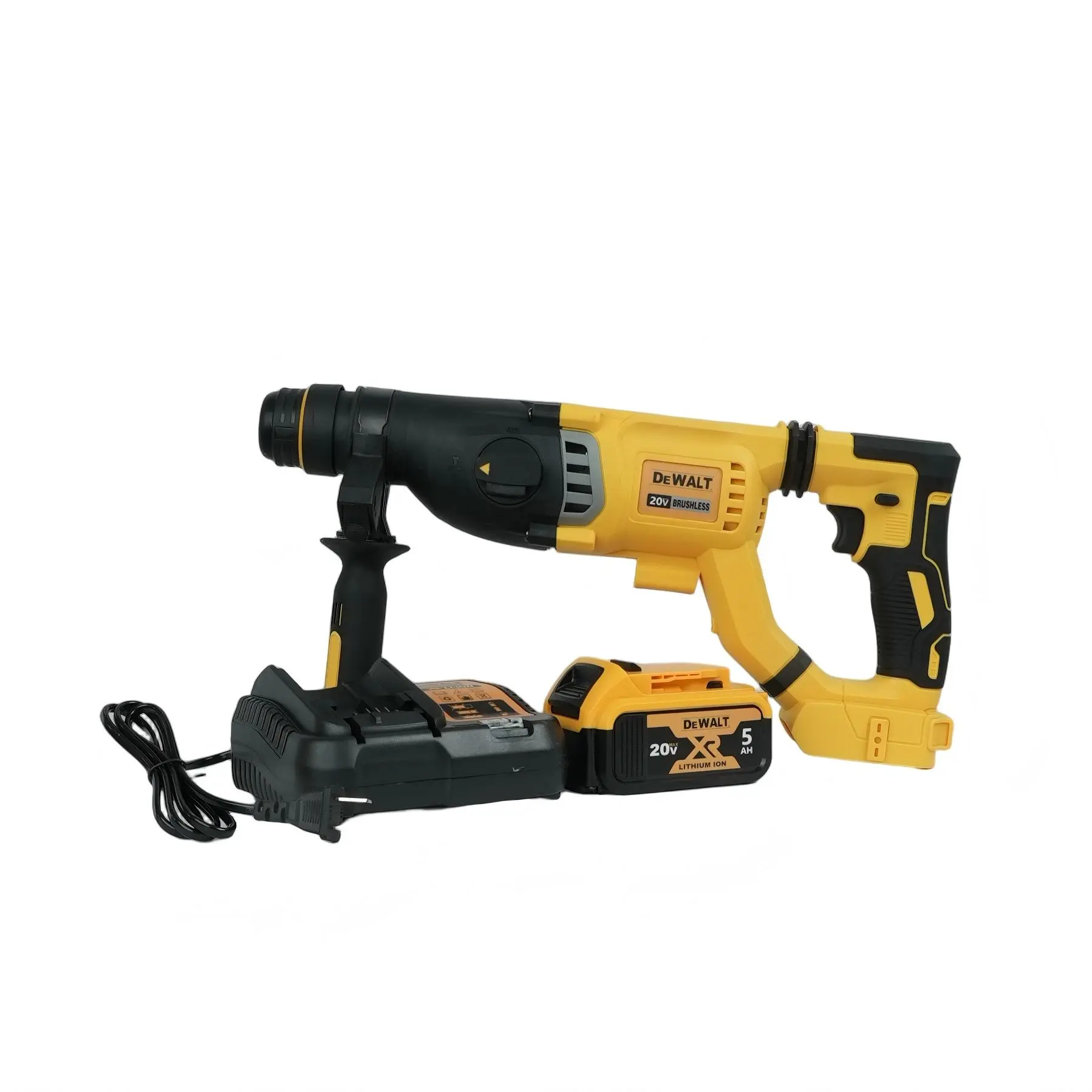 One charge and one charge.