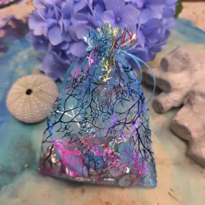 Summer Ocean Charm Casting Bag - Amulomancy Charm Set for Divination Readings