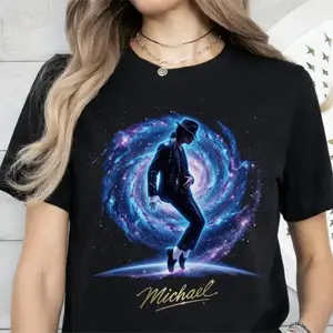 Michael Jackson T-Shirt, Unisex Hip Hop Streetwear Tee, Michael Jackson Shirt, King Of Pop Merch, MJ Tour Shirt