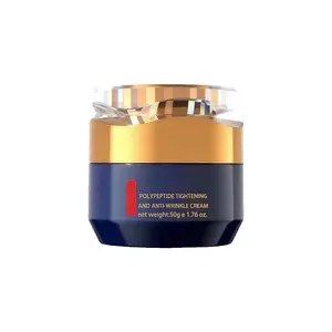 Polypeptide Firming Face Cream for Men & Women, Peptide Multi-Action Moisturizer with Niacinamide, Korean Botanical Extracts for Skin Glow, Crema Para Arrugas for Wrinkle Reduction and Skin Tightening, 1.76 oz