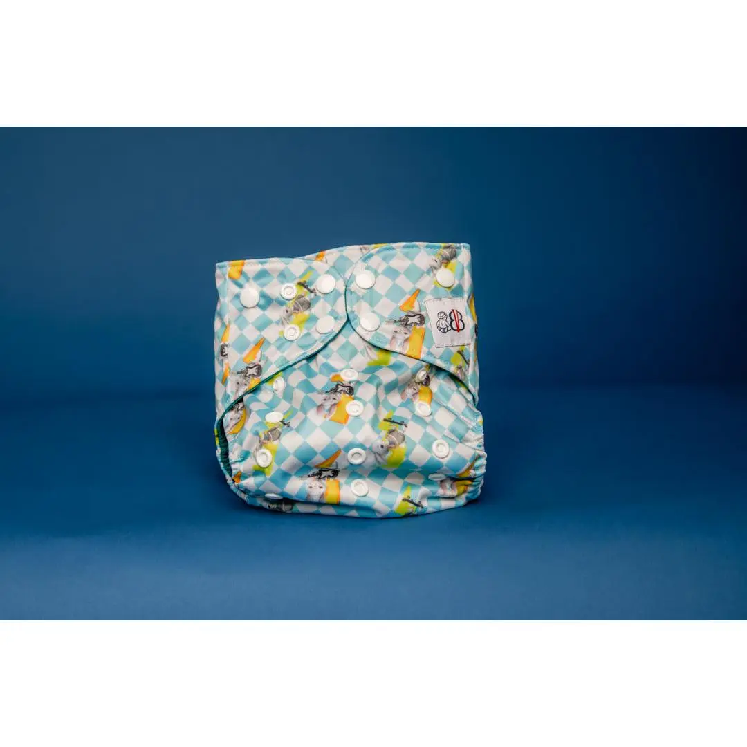 Merit Line One Size Pocket Diaper |  Rockin’ Bunny Tails