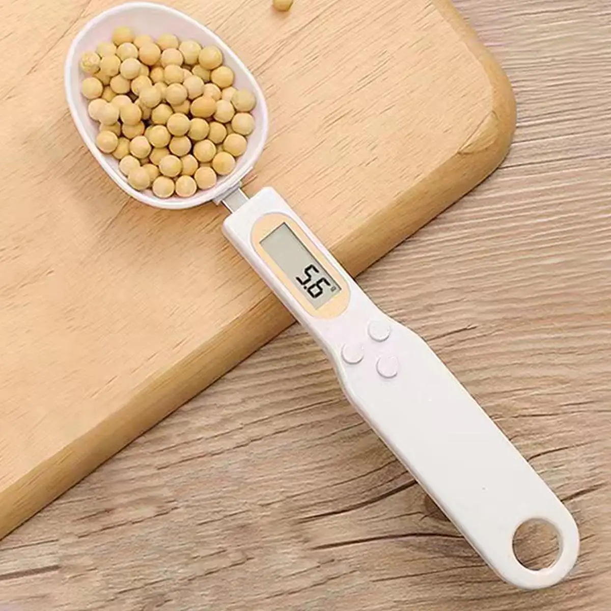 Kitchen Weighing Measuring Spoon, 1 Count Creative Digital Display Measuring Spoon, Measuring Utensils for Home Kitchen Cooking Baking, Summer for Gif