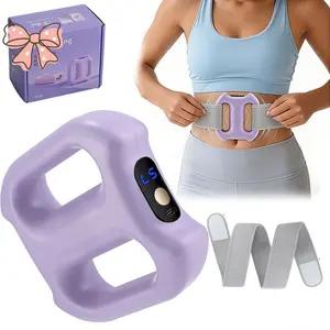 Multifunctional Full Body Fascia Ring, Electric Vibration Massager, Portable Muscle Relaxer with 3 Modes & 5 Levels, Abdomen Back Leg Waist, Home Gym Essential