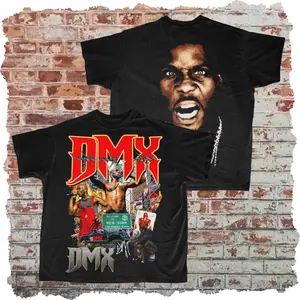 DMX Rap T-Shirt, Unisex Cotton 2 Side Tee, Shirt For Men Women