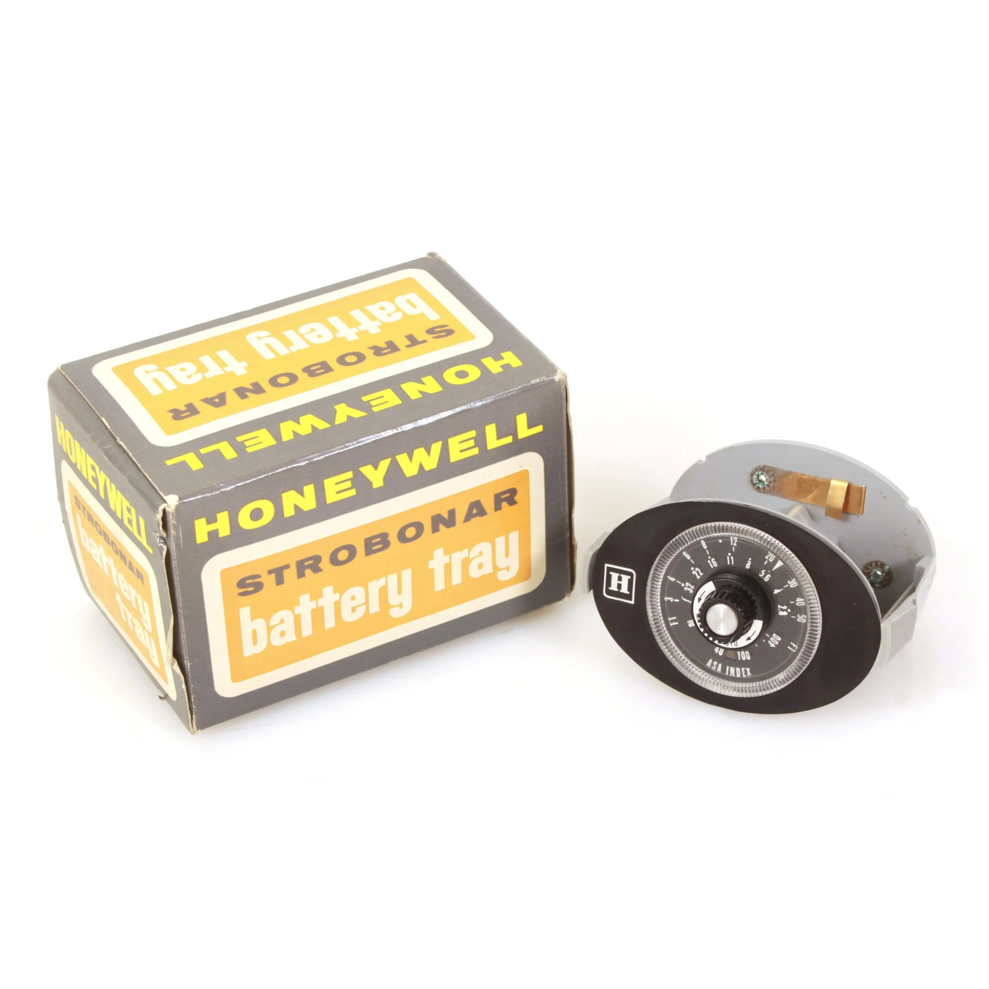 Vintage Honeywell Strobonar Battery Tray in Box