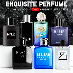 1 PACK/100ML Men's Perfume Unknown Challenge! Mysterious fragrance, refuse mediocrity, define your hidden scent personality, the ideal Halloween gift. Mystery Enchanting cologne men