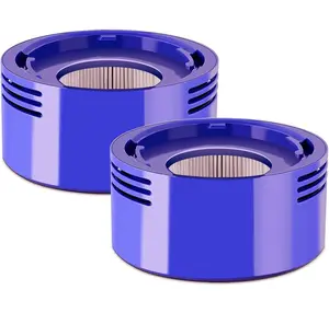 Vacuum Filter Replacement Compatible with Dyson V7, V8 Animal, V8 Absolute, SV10, SV11 Vacuum Cleaner, Hepa Post Filter Set Replacement Filter Part No. 965661-01 & 967478-01