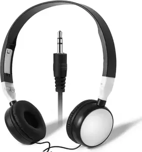 Keewonda Bulk Headphones Classroom Kids School (KW-X10) 10 Pack Students Wired Headphones in Bulk Multipack Earbuds Headsets for Computers Lab Library Hospital Museums Hotels White