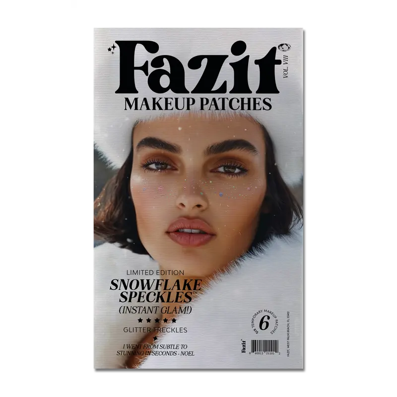 Snowflake Speckles - Limited Edition Glitter Freckles Instant Glam