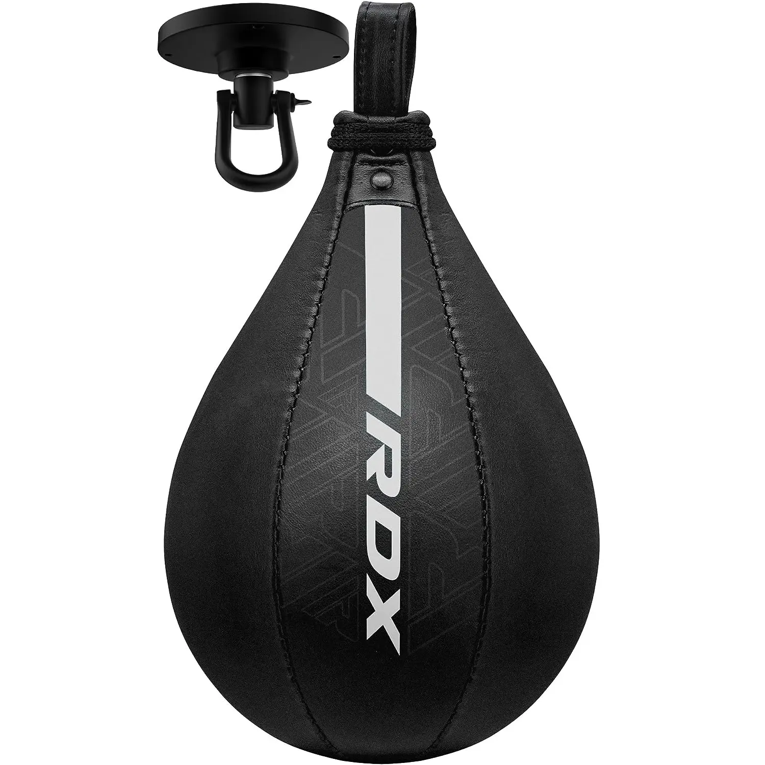 RDX F6 Kara Speed Bag Training Ball with Swivel for MMA, Boxing, Gym Workout - White