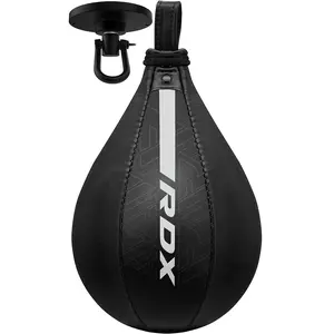 RDX F6 Kara Speed Bag Training Ball with Swivel for MMA, Boxing, Gym Workout - White