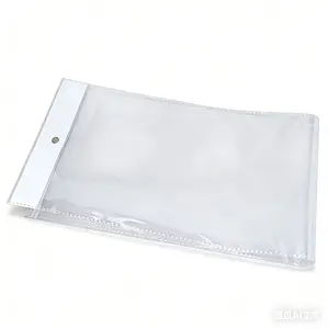 [NOT FOR SALE] IVA Gift Clear Plastic Packaging Bag for Human Hair Bundles/wefts/extensions 1pc