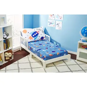 Outer Space Adventures Toddler Sheet Set