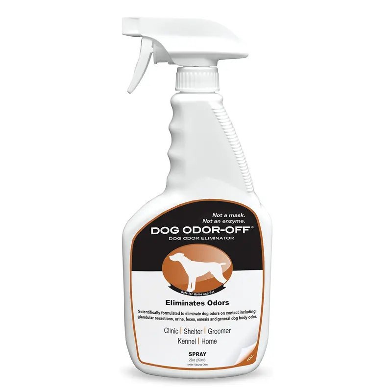 Dog Odor-Off Pet Odor Eliminator Spray Bottle – Ready to Use – Dog Urine for Home, Glandular Secretions, Feces Odors (22 oz)