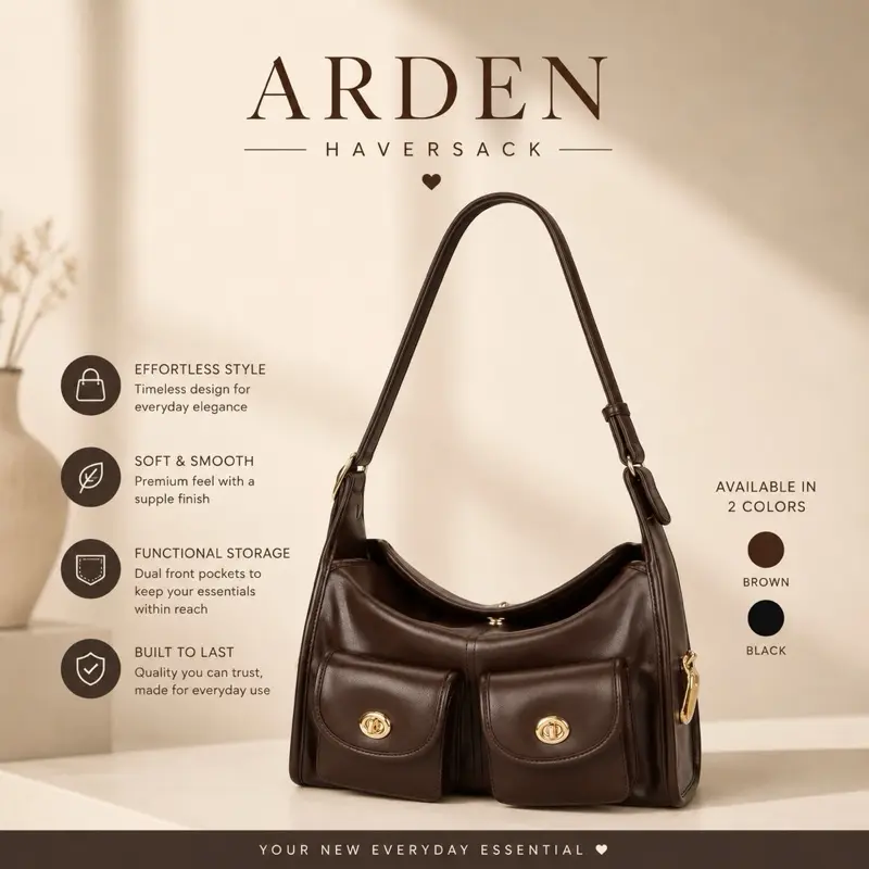 Arden Haversack Shoulder Bag