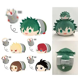 20cm Big Mochi Mascot Plush My Hero Academia Doll Toys Midoriya Izuku Deku Todoroki Shoto Bakugou Katsuki Momo Cotton Pillow Toy